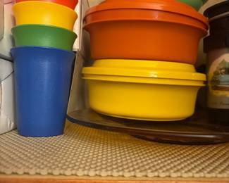 Lot of Vintage Tupperware 