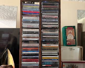 CD’s And CD holder