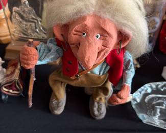 VTG Goth Troll Figure