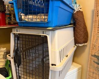 Pet carriers, small & large