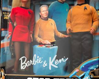 Barbie and Ken Star Trek 