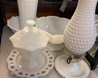 Milk glass
