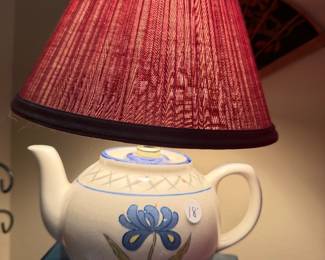Teapot lamp