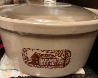 vintage Amana Radarange Western Stoneware Country