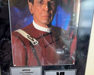 Leonard Nemoy signed limited edition