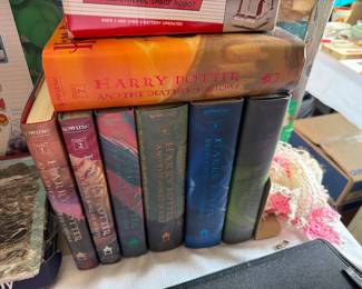 7 volumes of Harry Potter
