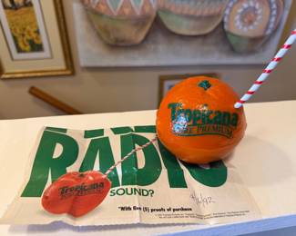 Tropicana orange radio