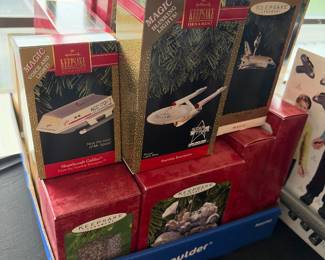 Star Trek keepsake ornaments 