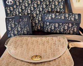 Vintage Christian Dior purses