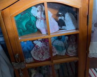 Small wooden display case