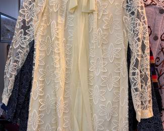 Vintage lace wedding dress