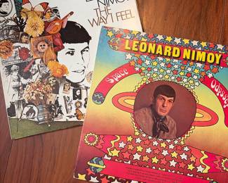 Leonard Nimoy vinyl albums