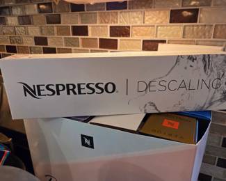 Nespresso Descaling Kit / Descaling Solution, Boxed