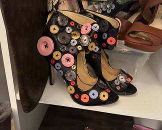 Katy Perry "The Bonnie" Button Stilettos