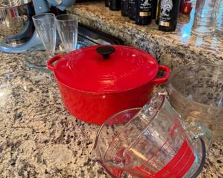 Cuisinart Dutch Over, Pyrex Glass Measuring Cups
