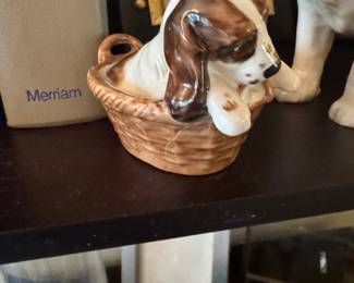 Royal Doulton Cocker Spaniel Puppy in Basket