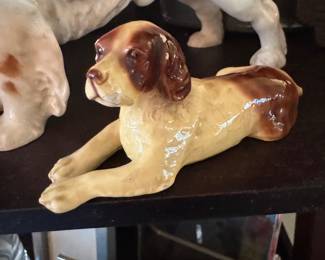 Mortens Studio (Chicago) Ceramic Spaniel Puppy Figurinne