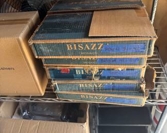 BISAZZA Italian Glass Mosaic Tile Mural • Large-Scale Figural / Portrait Mosaic • Luxury Italian Art Glass • Numbered Installation Panels • Complete in 5 Original Boxes • Architectural Mosaic Wall Installation • Bisazza Mosaico • Made in Italy