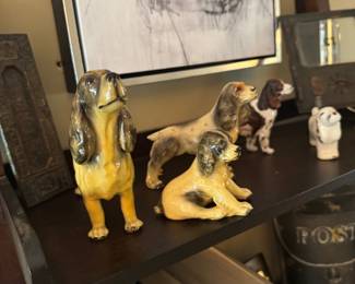 Mortens Studio (Chicago) Ceramic Spaniel Figurinne