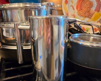 Stainless French Press Coffee Pot