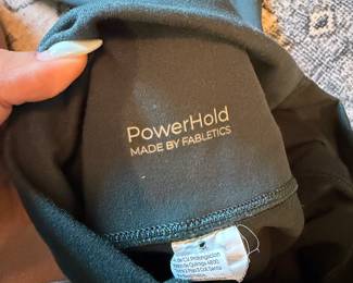 Fabletics PowerHold Black High-Waisted Compression Leggings