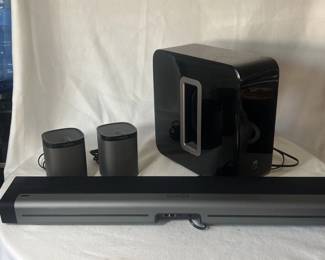 SONOS 5.1 Home Theater System including Playbar, Subwoofer, 2 Sonos:1 Speakers