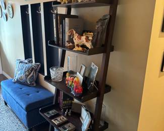 5-Tier Leaning Ladder Book Shelf