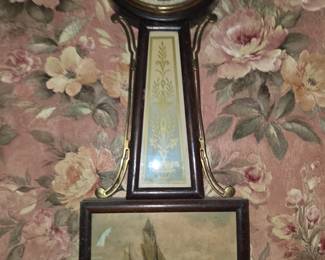 Clock face missing glass