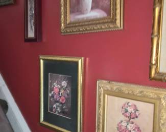 Gilt framed prints