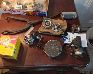 Fishing reels box is empty