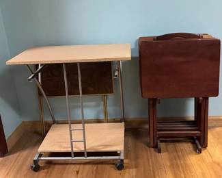 Tray Tables 4, Rolling Tray,