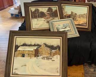 Farm And Western Inspired Paintings