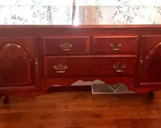 Queen Anne Styled Dining Room Buffet