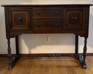 Jacobean Revival Sideboard Buffet