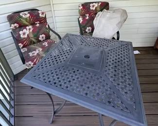 Hampton Bay 3Piece Patio Set with Chair Covers
