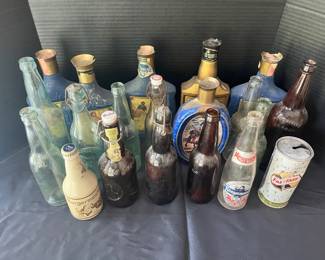 Vintage Beer  Alcohol Bottles