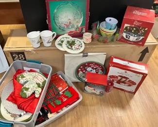 Christmas Home Decor and Entertaining Set