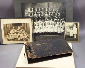 Lot 512: Antique Black & White Photos
