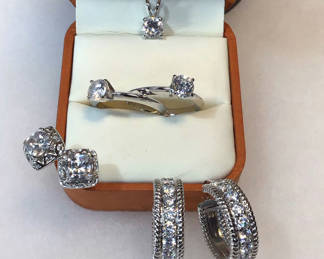 Lot 493: Sterling Bling Vacation Jewelry