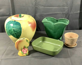 Lot 544: Vintage Pottery - McCoy, Hull & More