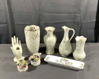 Lot 532: Belleek, Lenox, Aynsley & More Vanity Collection