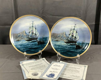 Lot 521: The Hamilton Collection - U.S.S. Constitution Plates