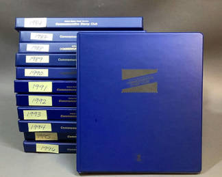 Lot 514: USPS Commemorative Stamp Club 1984-1996
