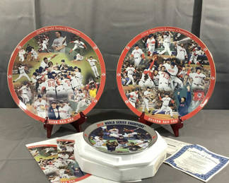 Lot 525: Danbury Mint- Red Sox Collector Plates