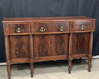 Lot 605: Antique Sideboard
