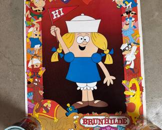 Brun Hilde Poster