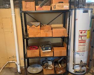 Shelf and contents