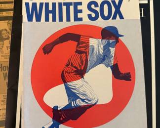 Chicago White Sox 1961 Scorebook