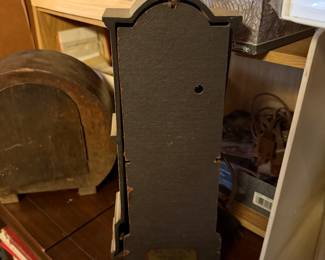 Back of clock