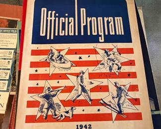 Official Program 1942 International Sports